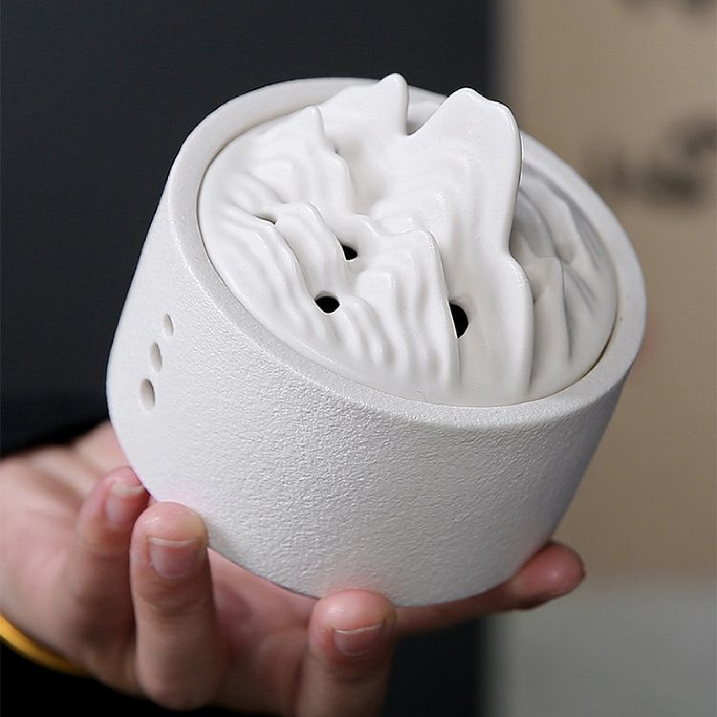 Chinese Retro Zen Mountain Incense Burner