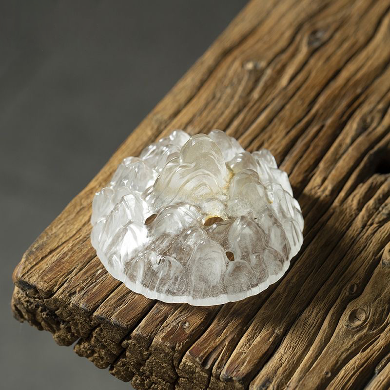 Three-legged glazed Ruyi Boshan furnace