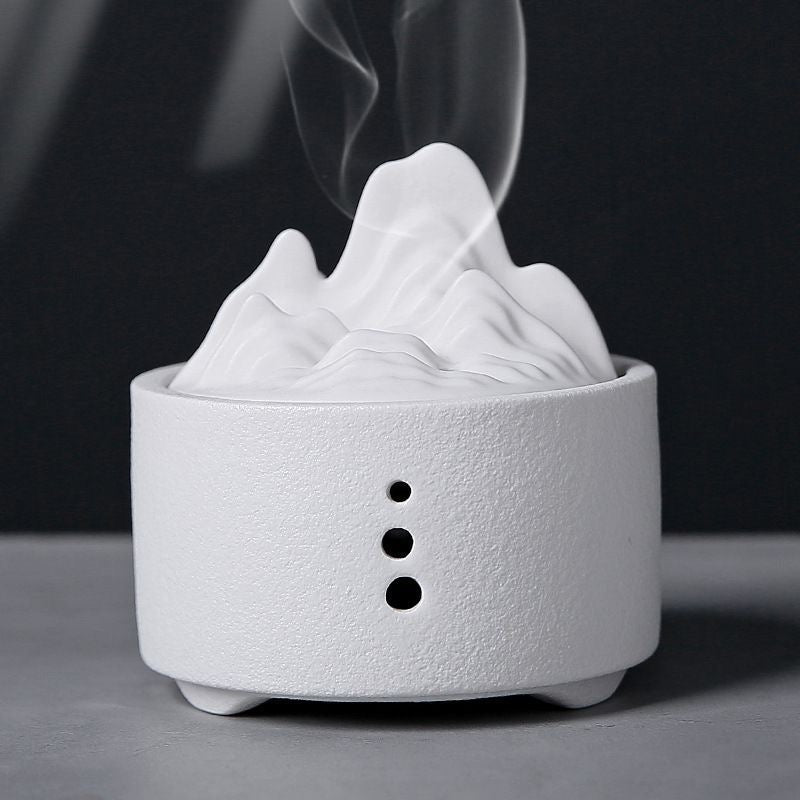 Chinese Retro Zen Mountain Incense Burner
