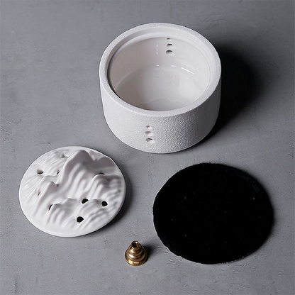 Chinese Retro Zen Mountain Incense Burner