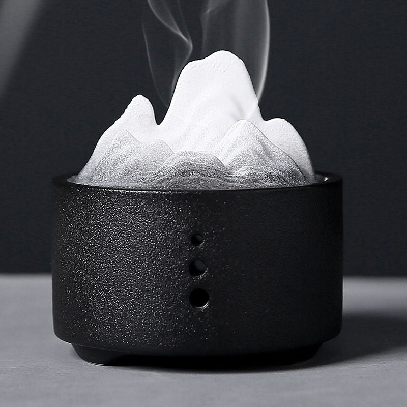 Chinese Retro Zen Mountain Incense Burner