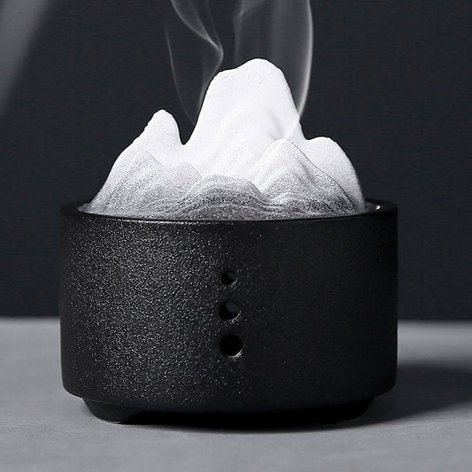 Chinese Retro Zen Mountain Incense Burner