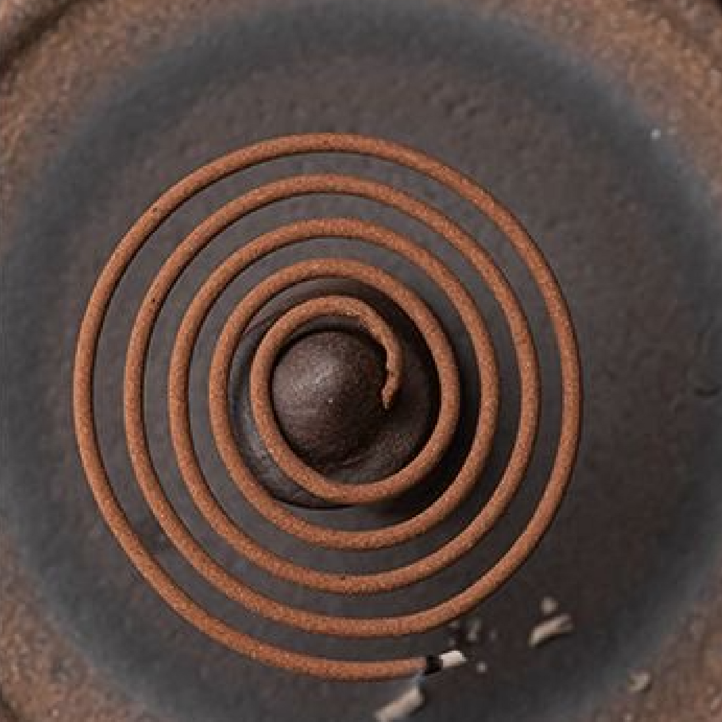 Creative gilded meditation tray incense burner