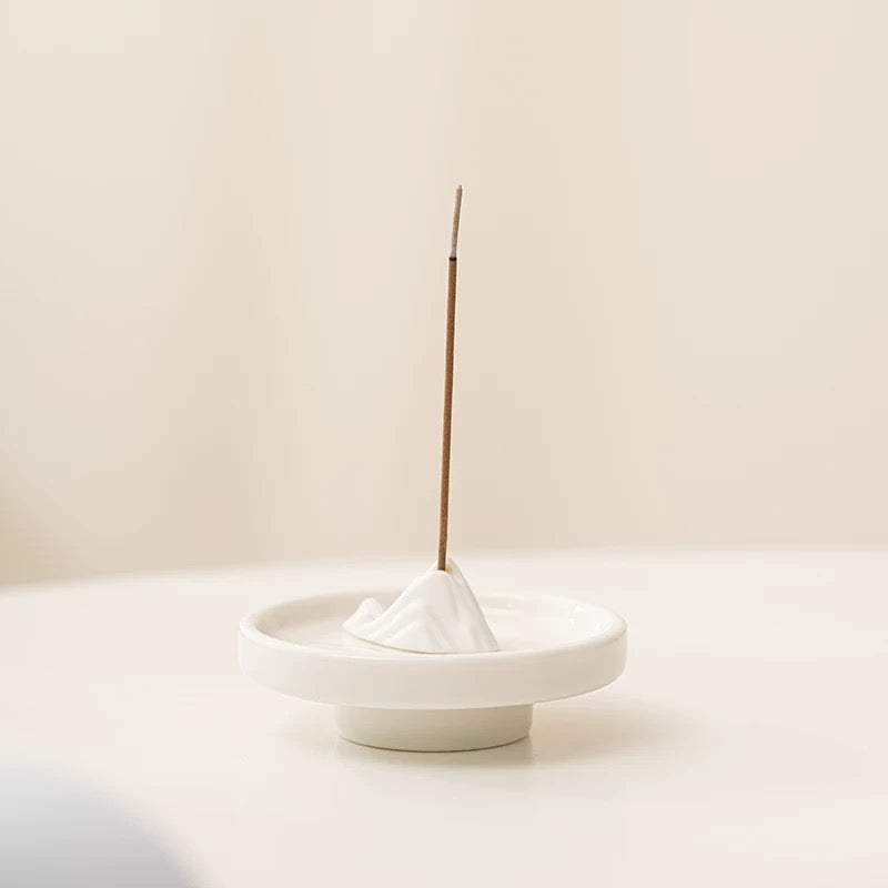 Mutton Fat Jade Porcelain – Shanyu Fragrance Incense Holder