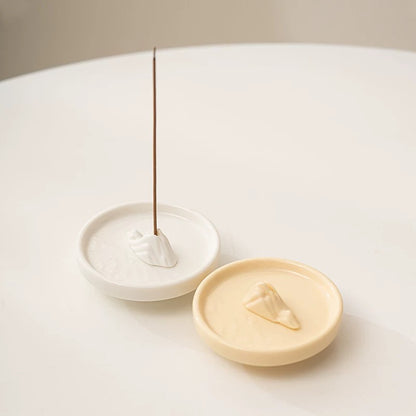 Mutton Fat Jade Porcelain – Shanyu Fragrance Incense Holder