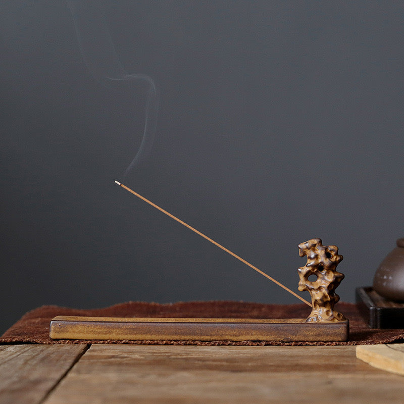 Taihu Stone Incense Holder