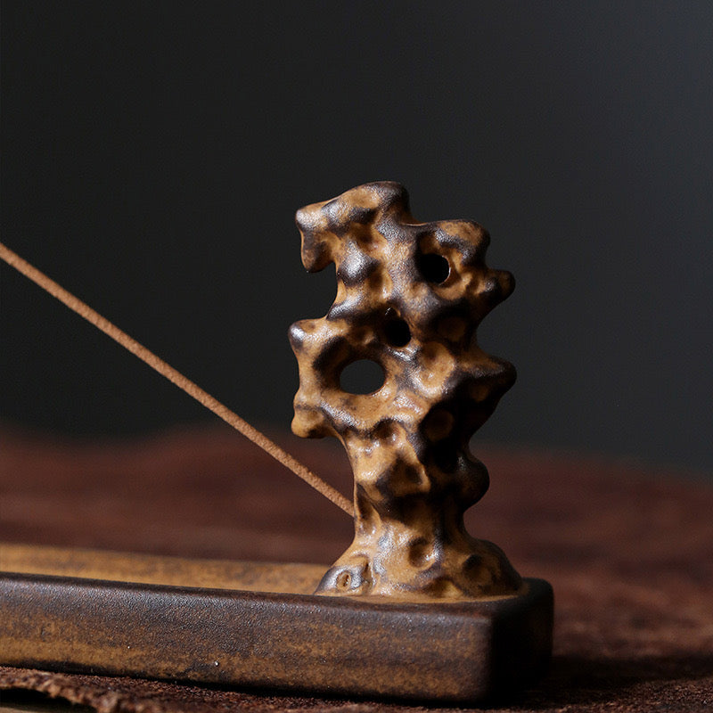Taihu Stone Incense Holder