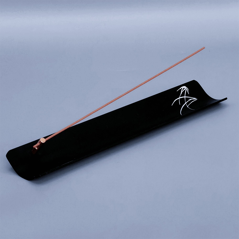 Zen Bamboo Orchid Swallow Incense Holder