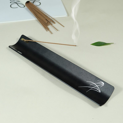 Zen Bamboo Orchid Swallow Incense Holder