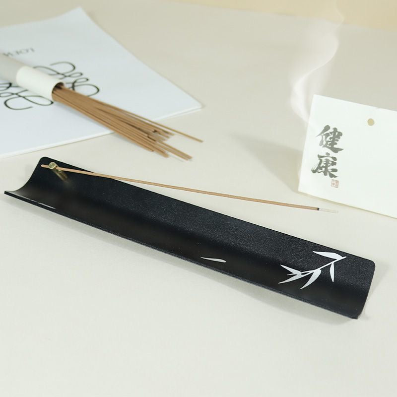 Zen Bamboo Orchid Swallow Incense Holder
