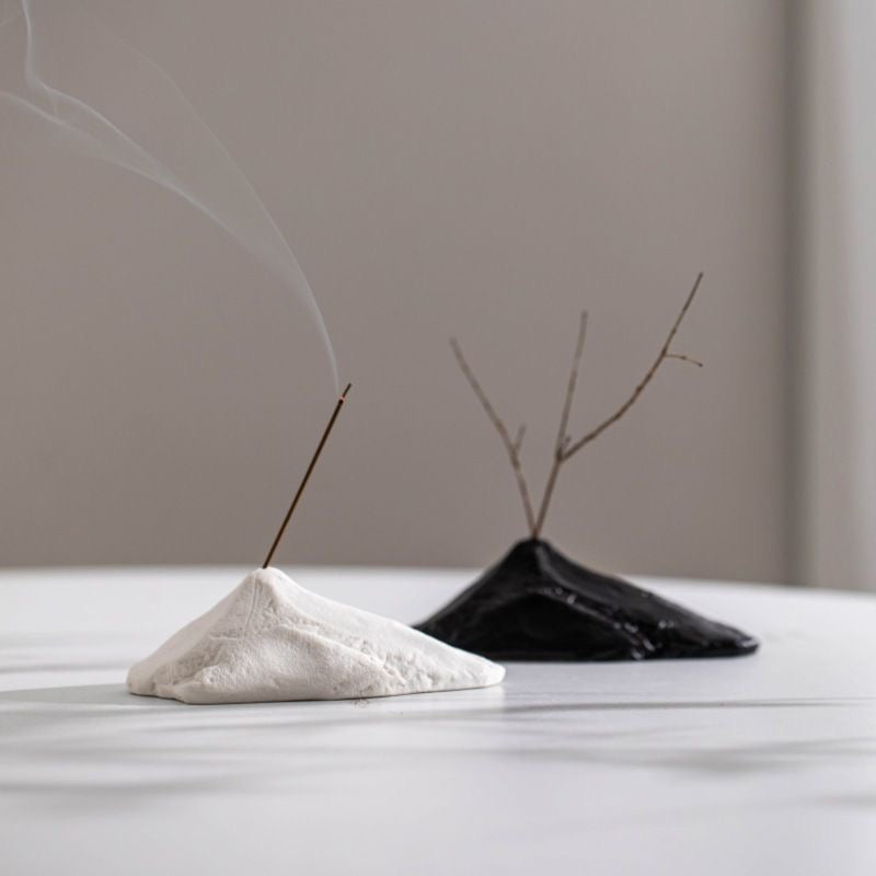 Stone Mountain Art Incense Holder– Handcrafted Ceramic Incense Burner
