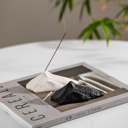 Stone Mountain Art Incense Holder– Handcrafted Ceramic Incense Burner