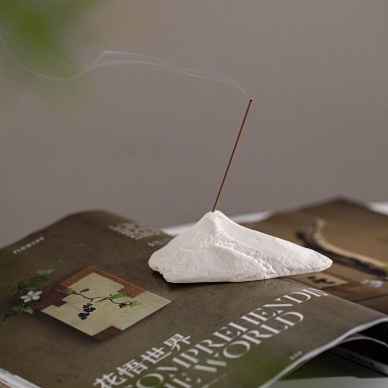 Stone Mountain Art Incense Holder– Handcrafted Ceramic Incense Burner